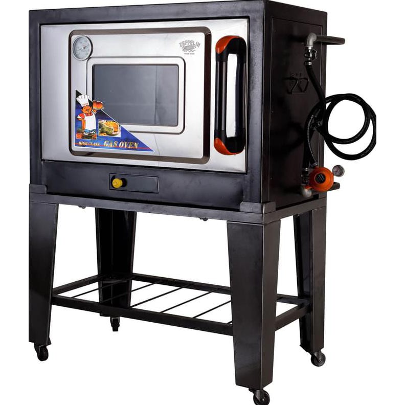 BLACK GAS OVEN ZEPPELIN 75cm ( BLACK OVEN GAS ZEPPELIN) | Elektronik | Elektronik Dapur | Oven
