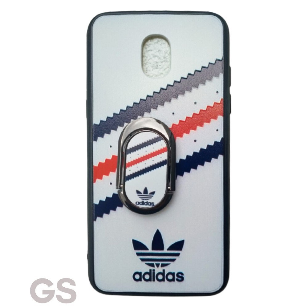 Case  SAMSUNG  J3 2018 Gambar PLUS Ring Standing Metal  Casing Hardcase Motif cowok