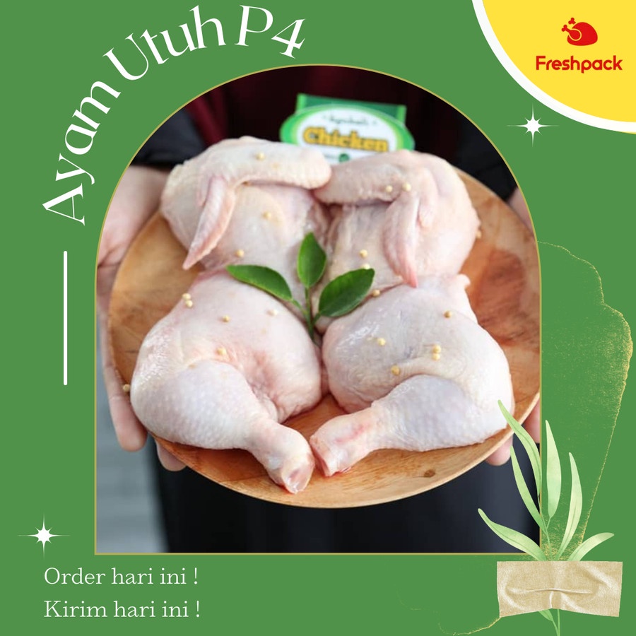 

AYAM ORGANIK - Ayam Utuh 500-600 Gram Parting 4