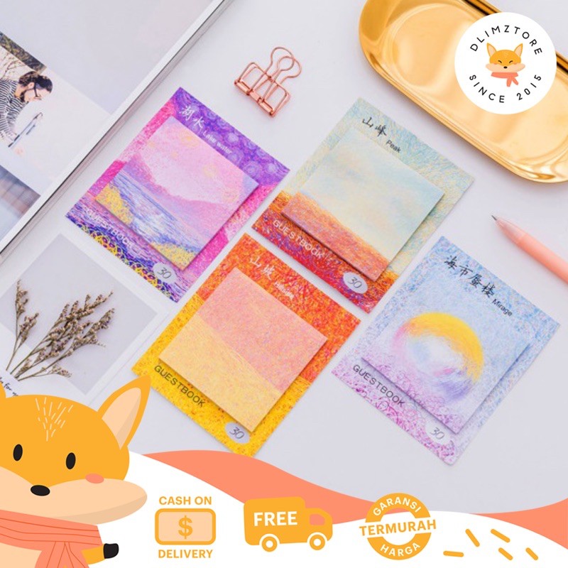 

[DZ] ST147 - Memo Note / Sticky Notes Lucu (30 lembar)