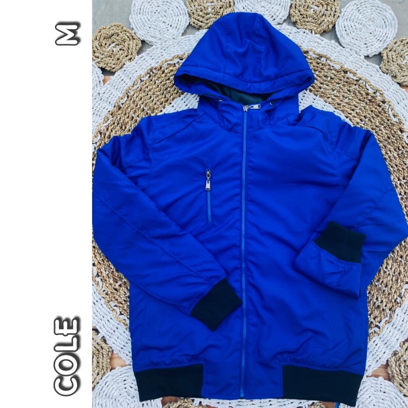 jaket boomber navy 15c