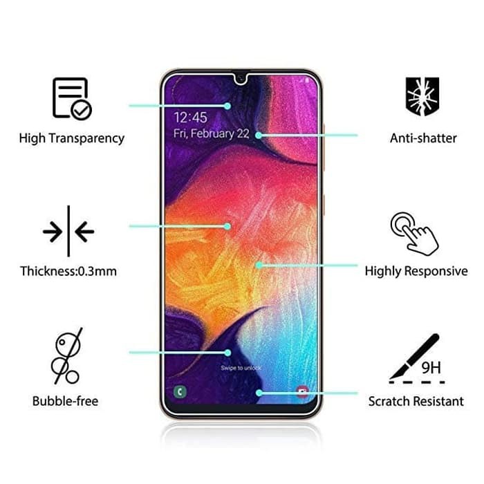 Tempered Glass Samsung A50 - Bening