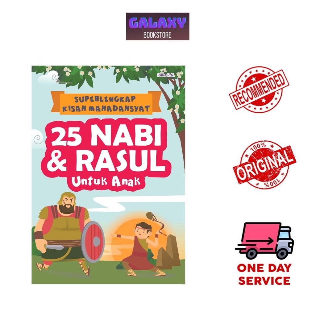 BUKU ANAK: 25 NABI & RASUL UNTUK ANAK