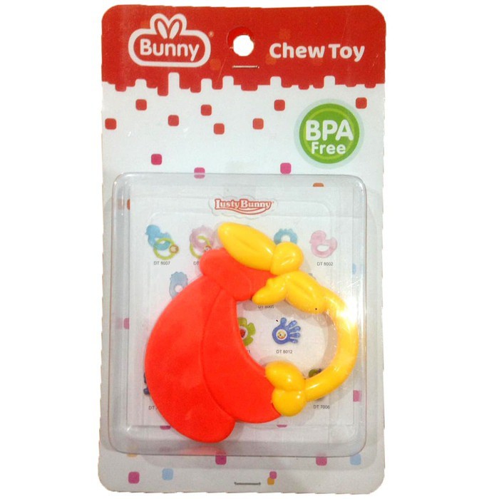 Lusty Bunny Banana Silicone Teether Gigitan Bayi - DT-8111