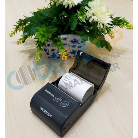 Printer Bluetooth Codesoft HP-M200 support Moka