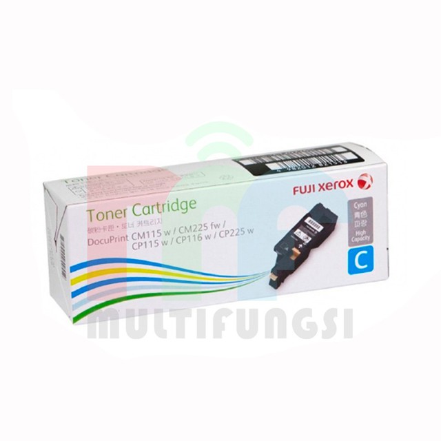 Toner Fuji Xerox CT202265 Cyan Original CT 202265