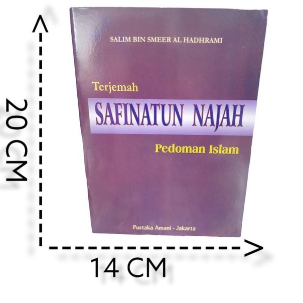 Jual Terjemah Kitab Matan Safinatun Najah A5 21 X 15 Cm I Kertas Hvs