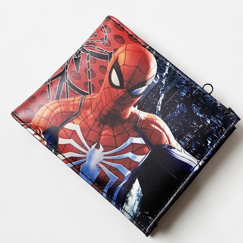 11.11&amp;12.12 BIG SALE!! Dompet Anak Laki Laki Dompet Karakter Spiderman Kulit Sintetis Terbaru+BOX