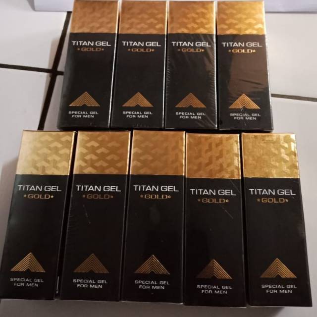 Promo TItan Gel Gold Asli Original Besar Kuat Tahan Lama Made In Rusia MURAH