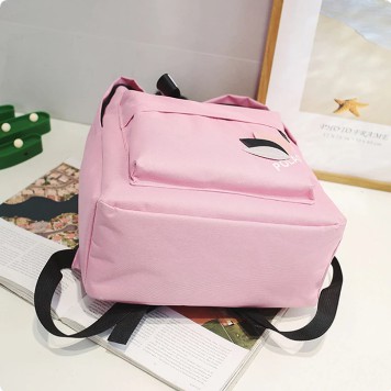 Tas Ransel Wanita / Ransel Femme / Tas Ransel Korea / Tas Ransel Wanita Anak Sekolah Remaja / Tas Ransel Wanita Hangout / Tas Backpack (Free Pom Pom)