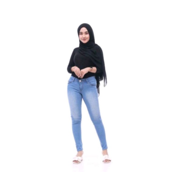 Celana Jeans Wanita Pradaskinny Slimfit premium 27/34