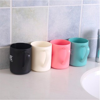 GLS Gelas  Love Cantik  Couple Black Pink Mug Plastik  