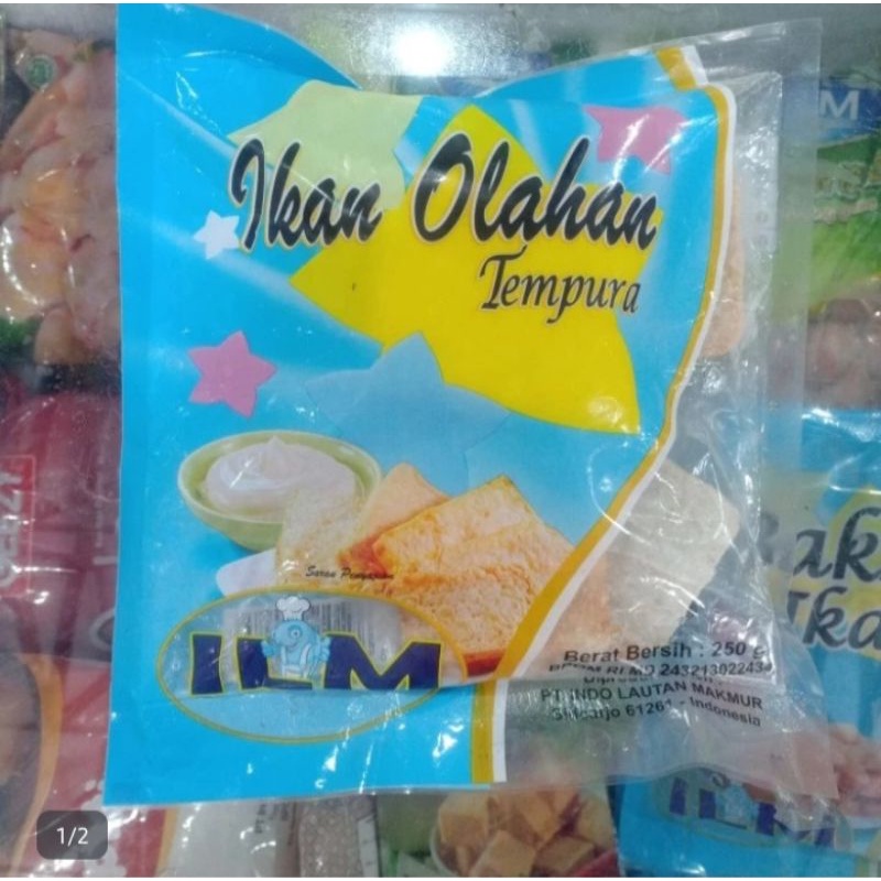 

Ikan Olahan Tempura Kotak 250Gr