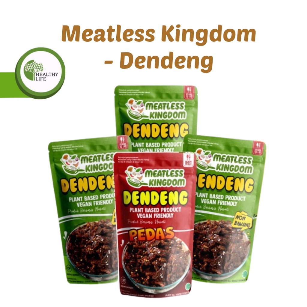 Jual Meatless Kingdom Dendeng Plant Based / Vegan 150gr Shopee