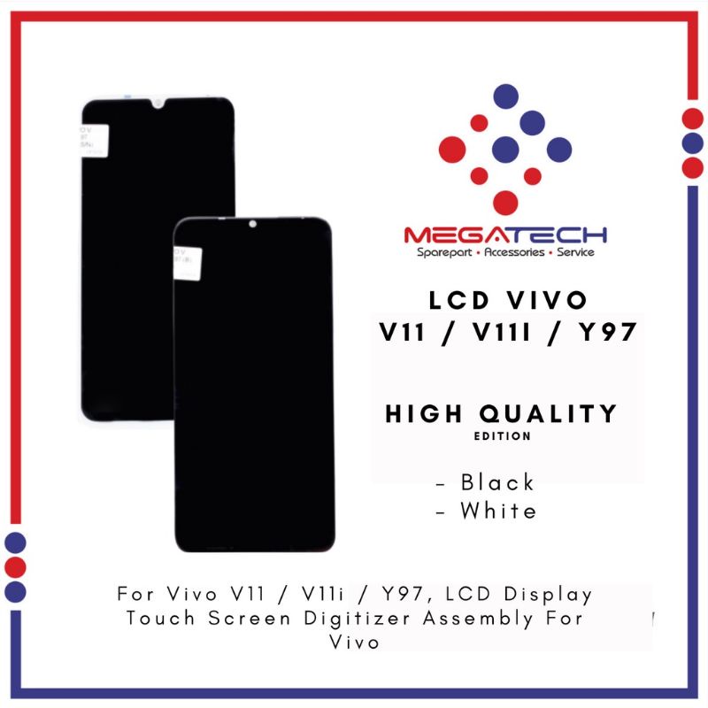 LCD TOUCHSCREEN LAYAR SENTUH VIVO V11 1806 FULLSET ORIGINAL