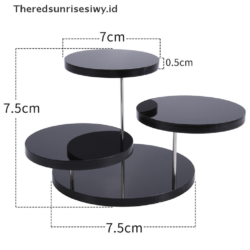 (Theredsunrisesiwy.Id) Stand Display Kue / Cupcake Bahan Akrilik Untuk Dekorasi Pesta