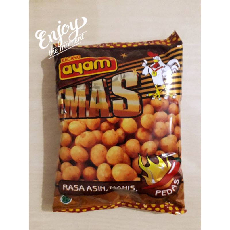 

Kacang telor MAS cap Ayam kemasan 225 gram dari kota Makassar