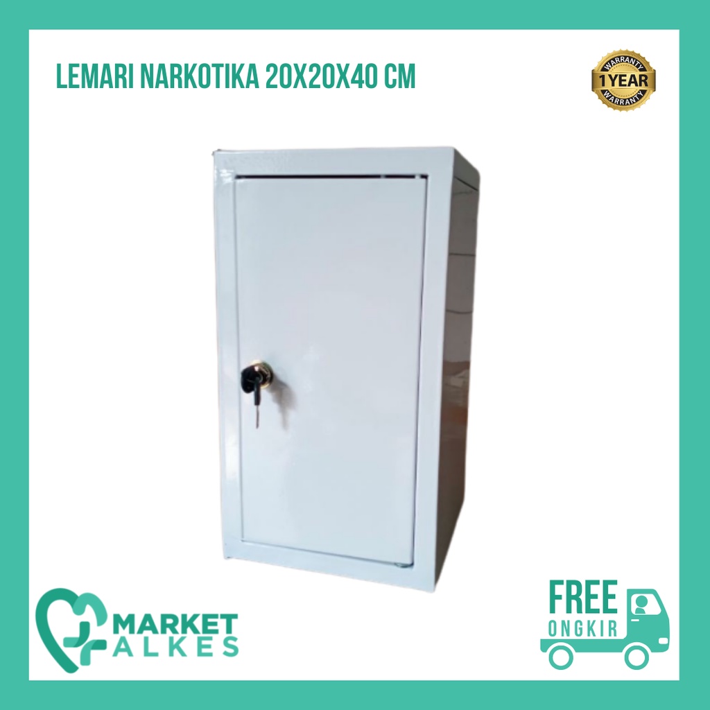 Lemari Narkotika 2 Susun Grade B | Lemari Obat Kecil