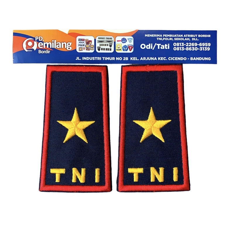 Pangkat PDH TNI AU BRIGADIR JENDERAL [BRIGJEN] | Sepasang