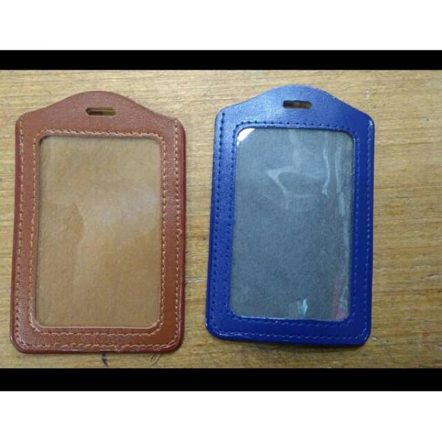 

1pc nya Rp. 2.800 100pcs Tempat id card kulit sintetis minimum 100pcs