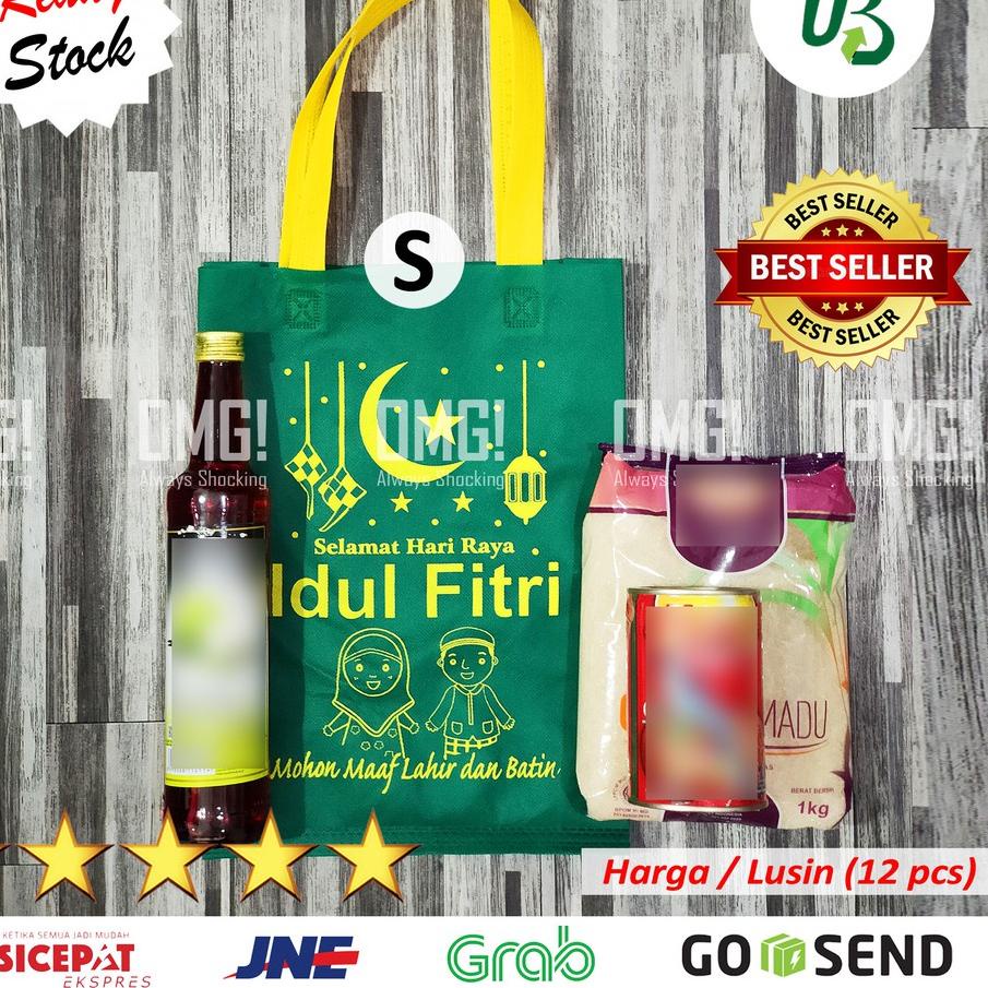 

♠ Tas Kue Nasi Box Puding 25x25x22 Goodie Bag Spunbond bukan paper bag dus ☁