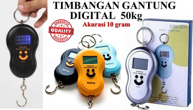 timbangan gantung digital portable scale 50kg LS-01