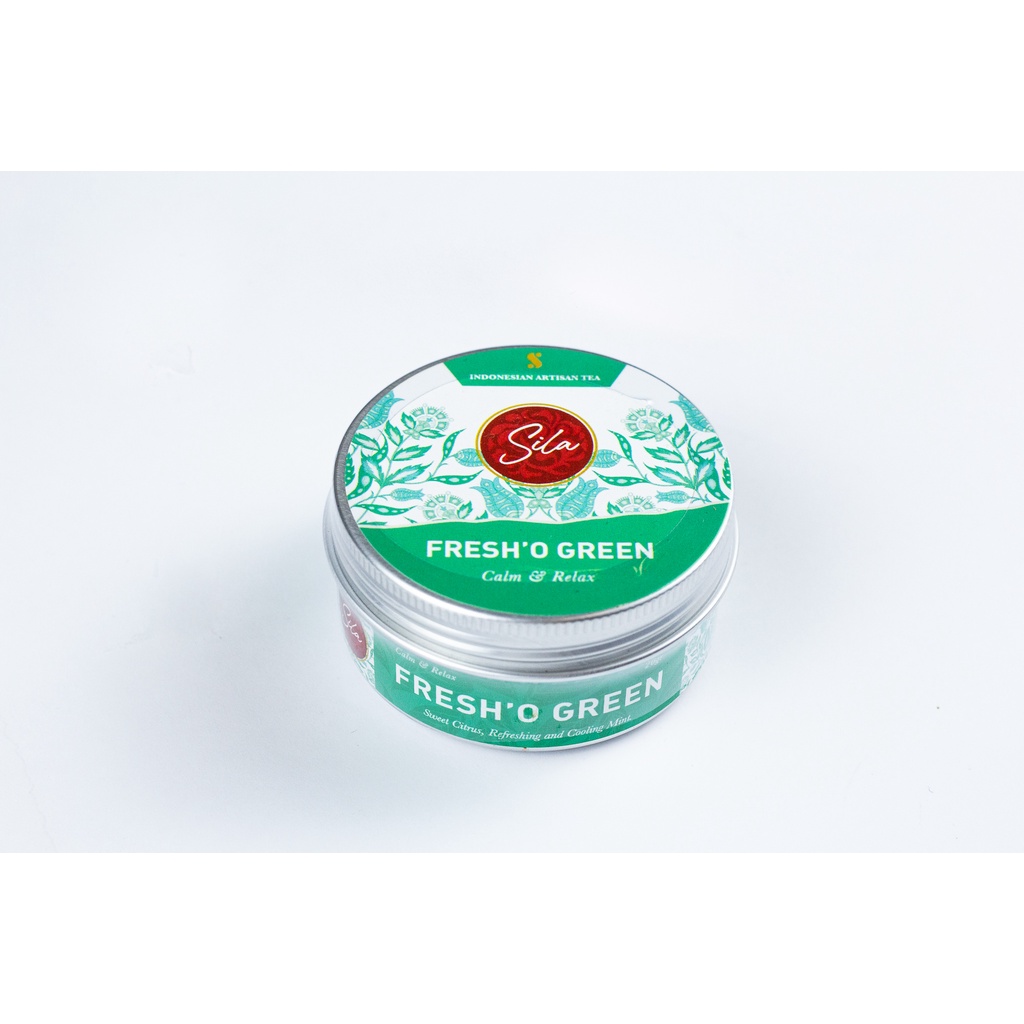 

Sila Artisan Tea | Fresh'O Green | Travel Can 20gr | Teh Premium