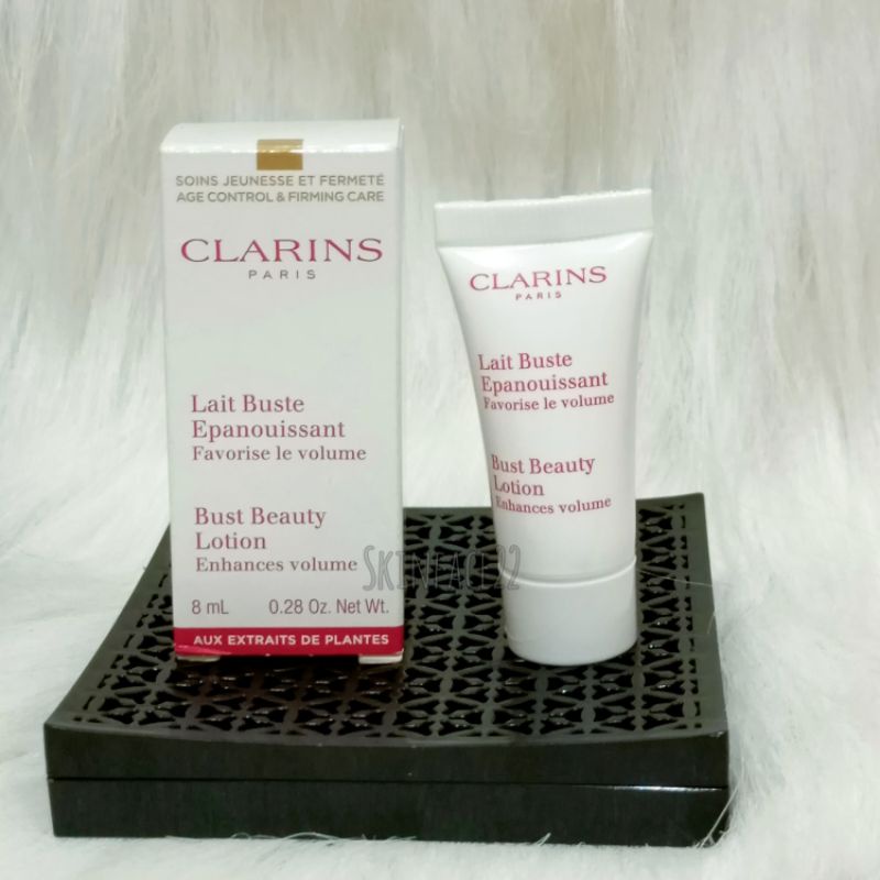 Jual CLARINS BUST BEAUTY LOTION ENHANCED VOLUME 8ML/ LIFT GEL 15ML