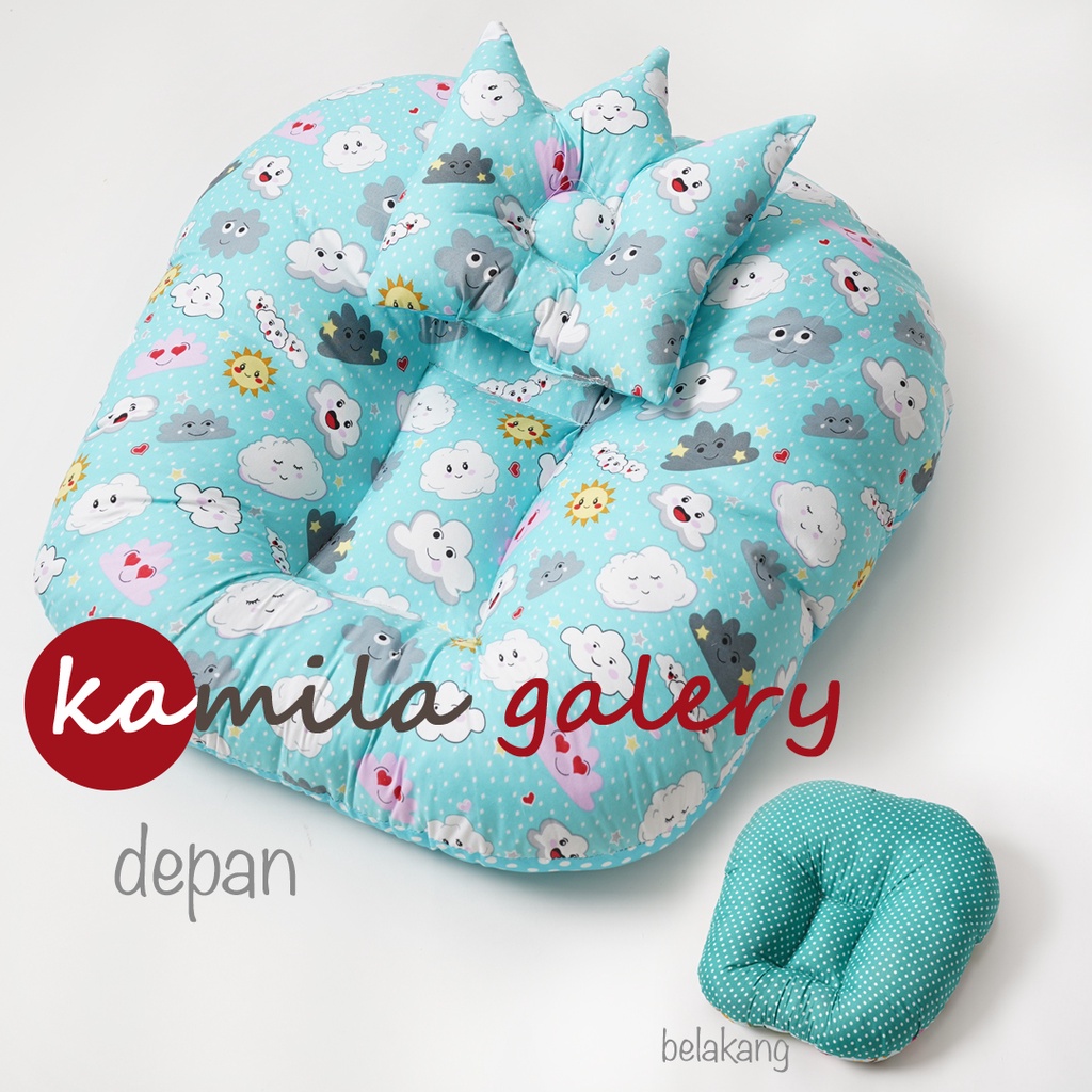 FREE BANTAL PEYANG &amp; kasur serut KASUR BAYI SOFA BAYI ALAS TENGKUREP / BABY LOUNGER KASUR NEW BORN TERMURAH