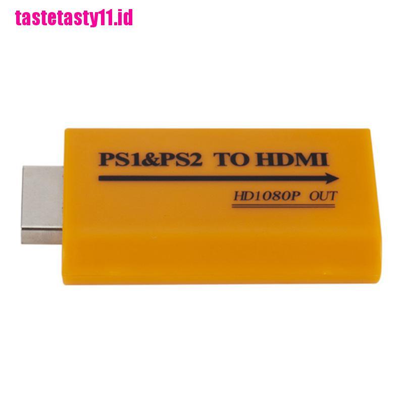 【TTID】1080P HD PS1/PS2 To HDMI Audio Video Converter Adapter For HDTV Projector