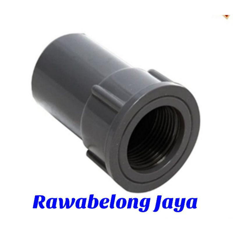 PVC SAMBUNGAN SOK DRAT DALAM 2 inch RUCIKA
