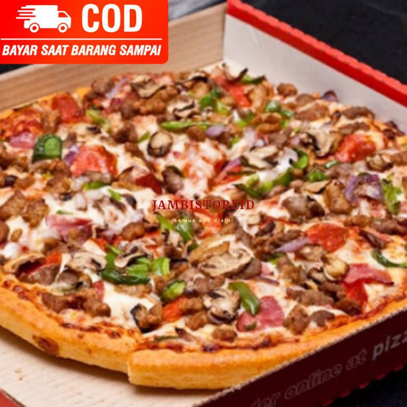 (JAMBISTOREID) Pizza Hut Super Supreme Signature Original Pizza Reguler Jasa Titip Makanan Jambi