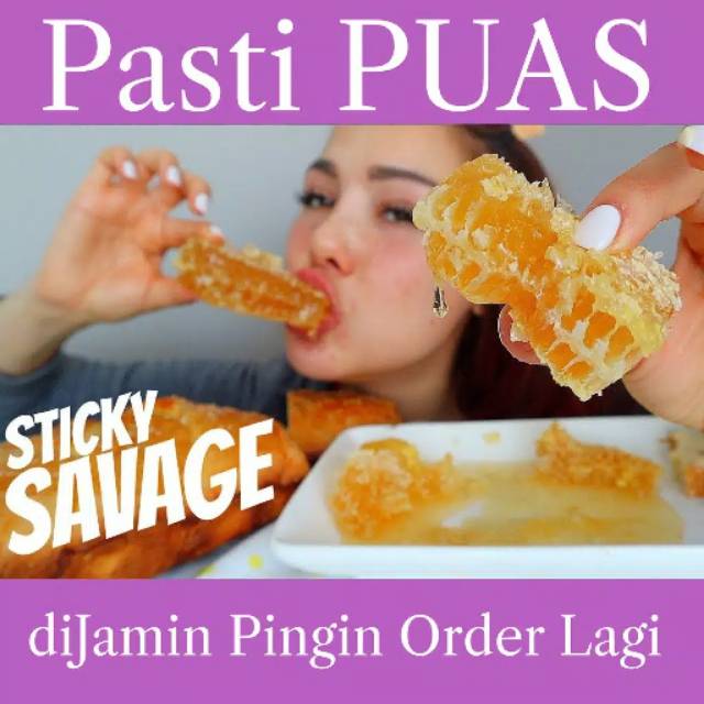 

MADU SARANG GRADE A. SARANG MADU ASLI MURNI.MADU HONEY COMB KELAS A 250 GRAM