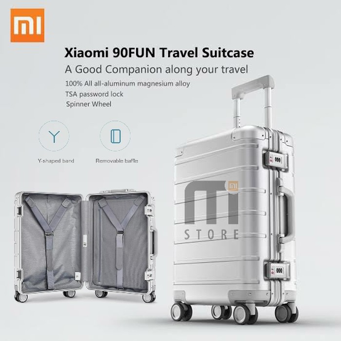 xiaomi 20 inch metal travel suitcase