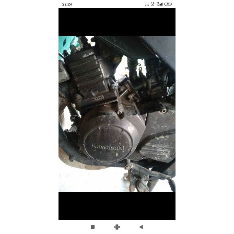 mesin ninja bulat r tahun 2003 ss STNK mesin sehat ikut nomor rangka akur