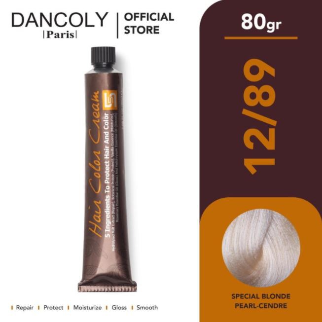 ☘️Yuri Kosmetik☘️ Dancoly Hair Color Cream / Cat Rambut 80gr (2)