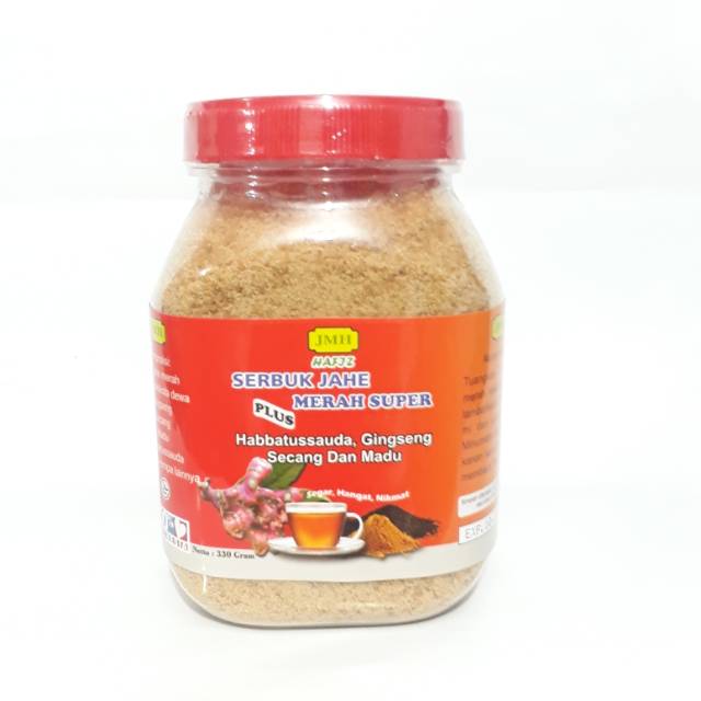 

Jahe Merah Super JMH//330gr Plus Habbatusaudda.gingseng