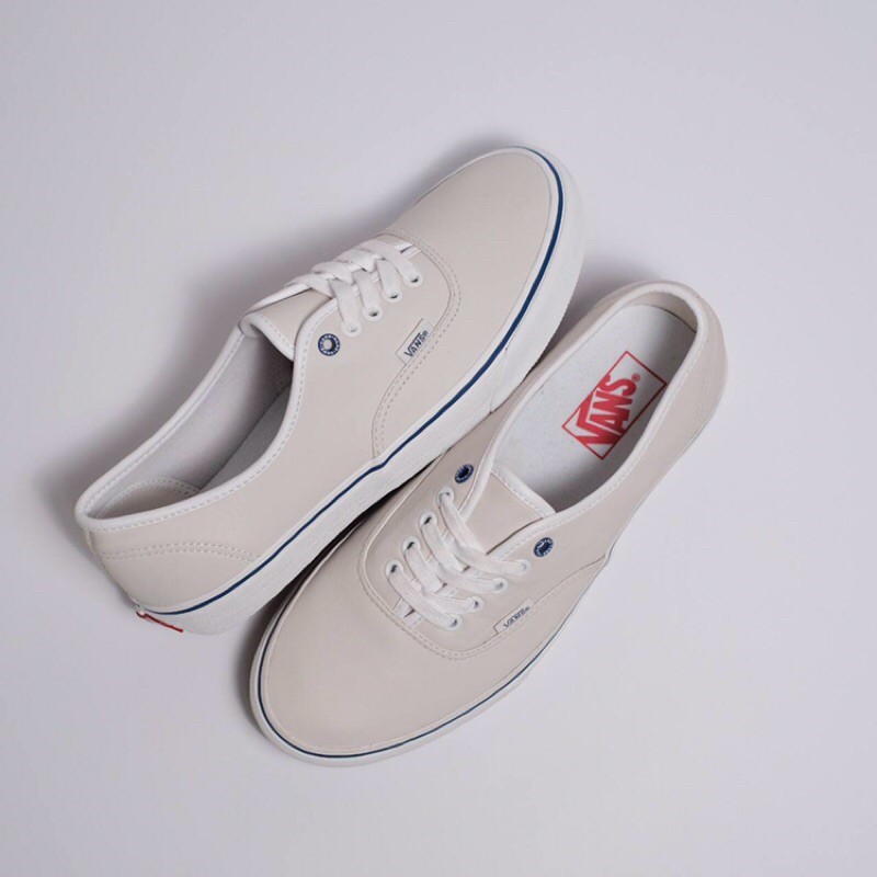 Vans Authentic Butter Leather True White Limoges