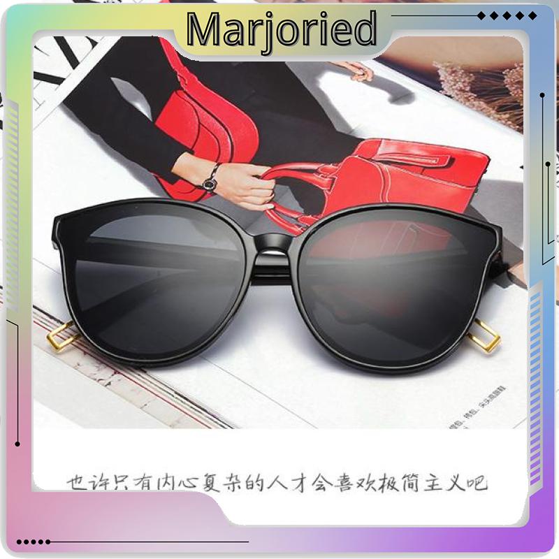 Kacamata Korean Retro Mata Kucing Kacamata Hitam Anti-UV Wanita Sunglasses-MJD