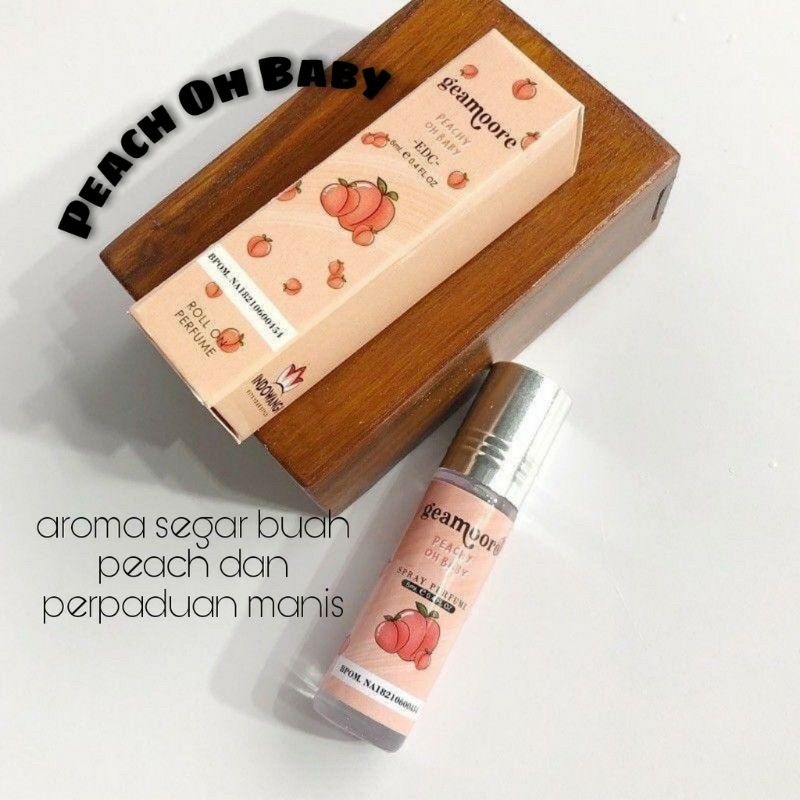 (BPOM) GEAMOORE Inspired Parfume 6ml-Peachy oh Baby