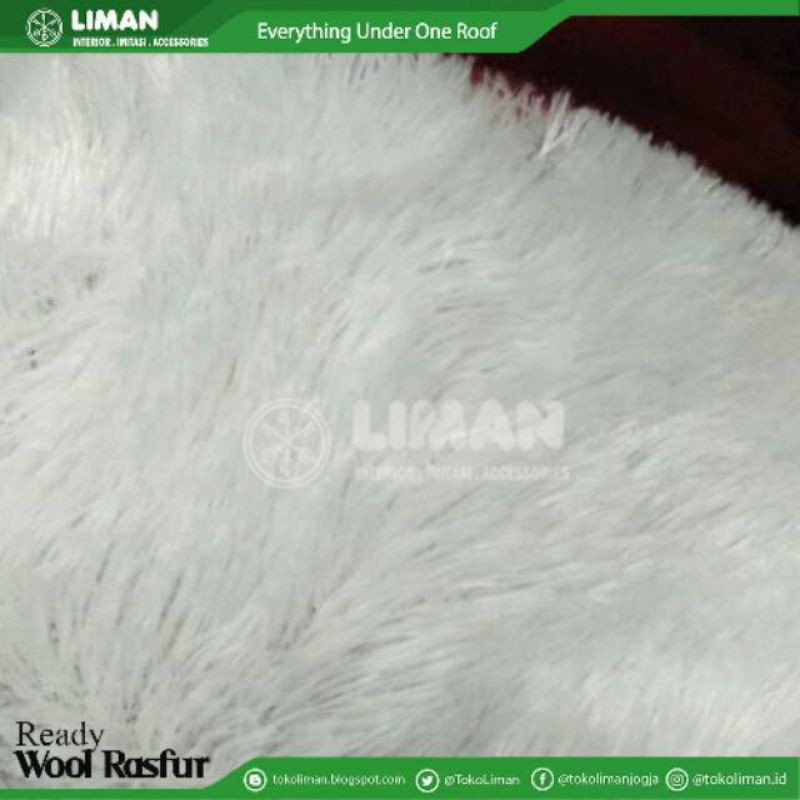 Kain Bulu Rasfur Wool Meteran