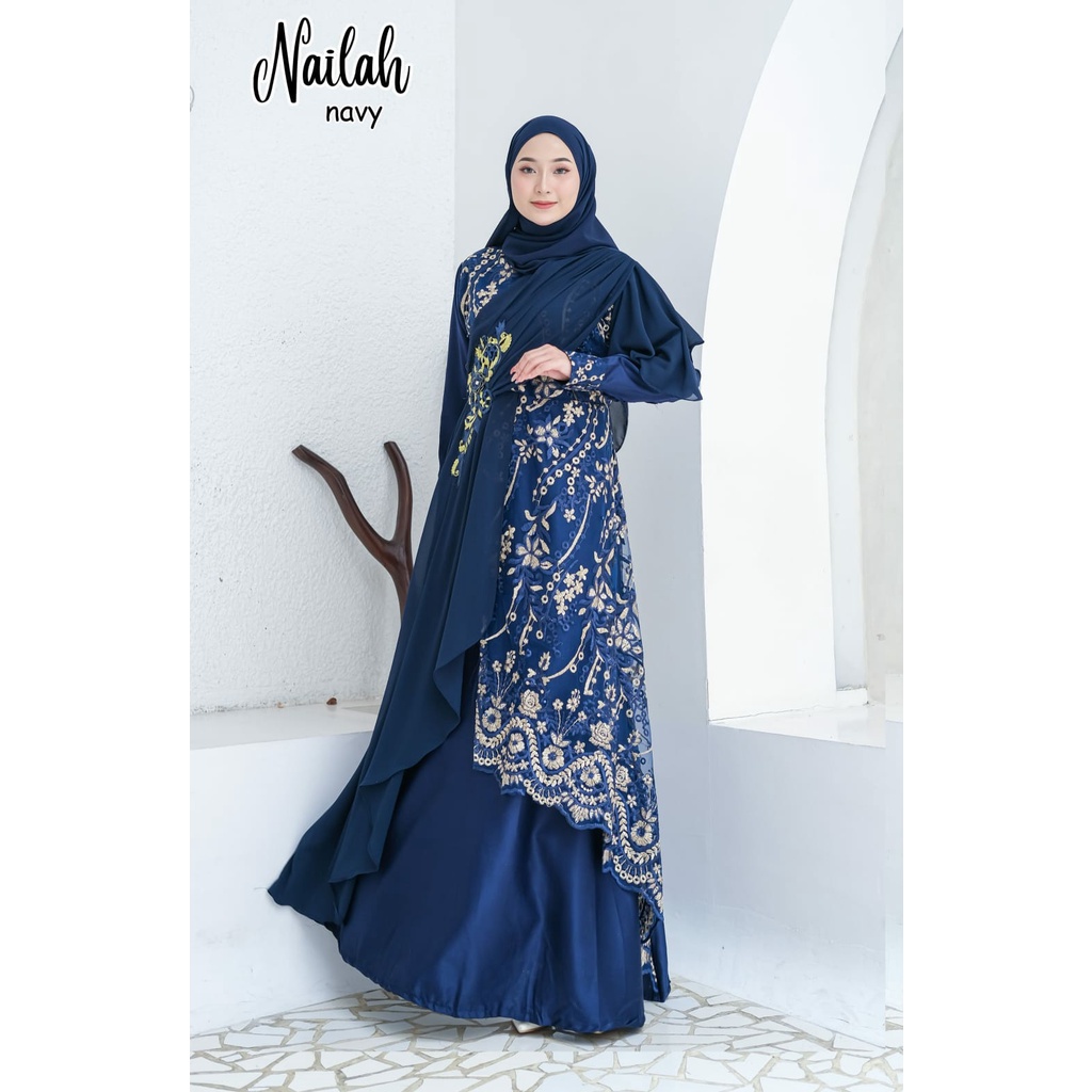 GAMIS PESTA KONDANGAN NIKAHAN NAILAH KEBAYA LAMARAN