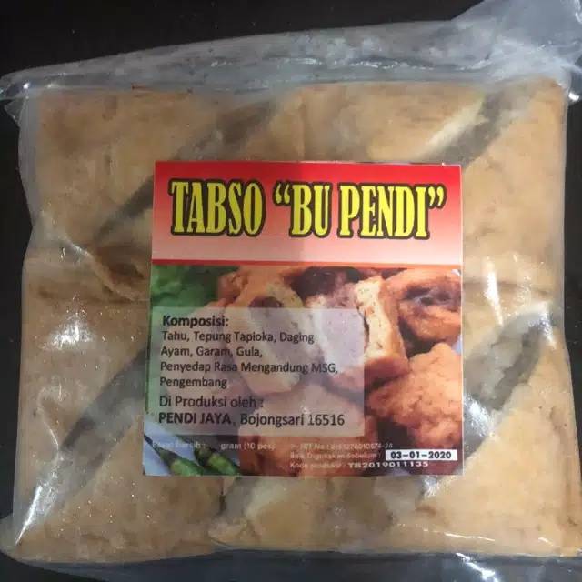 

Tahu bakso bu pendi