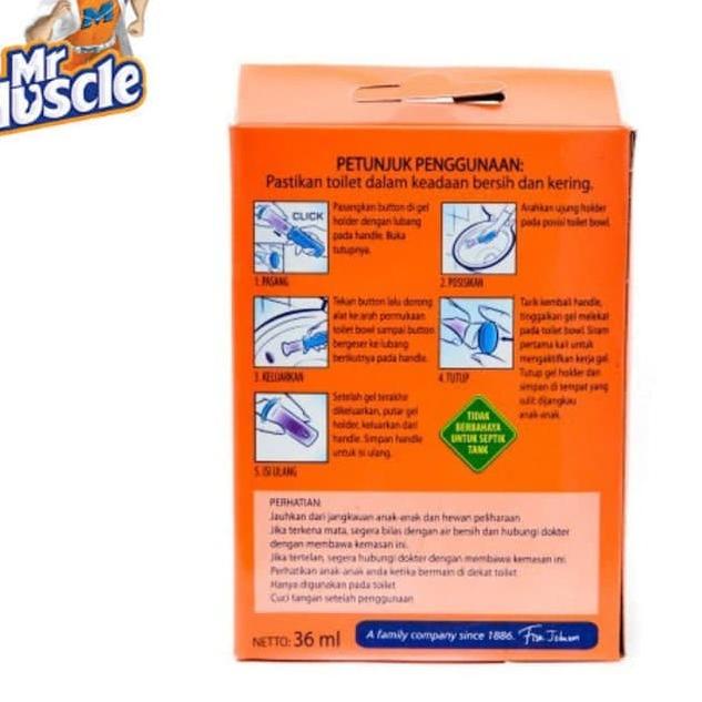 ☎ Refill Pembersih Toilet Mr. Muscle/ Mr. Muscle Toilet Clean Gel 36 ♬
