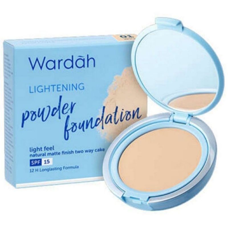 WARDAH Lightening Powder Foundation Light Feel SPF 15 12g