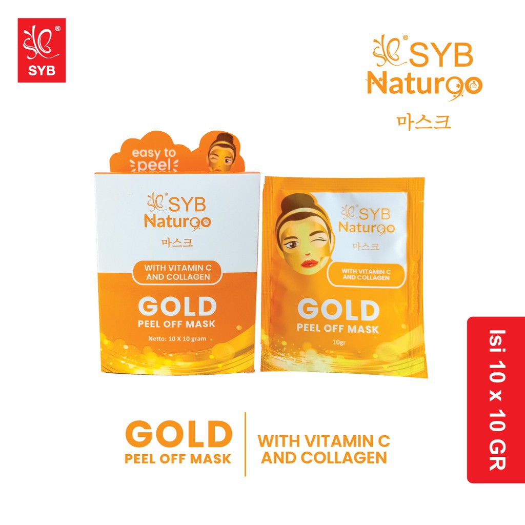 SYB NATURGO GOAT MILK / GOLD / DIAMOND PEEL OFF MASK | MASKER PEEL OFF