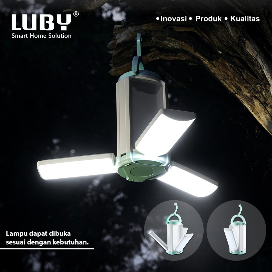 Luby L 7771 Lampu Emergency Model Kipas Tahan Lama . Baru&amp;Bergaransi