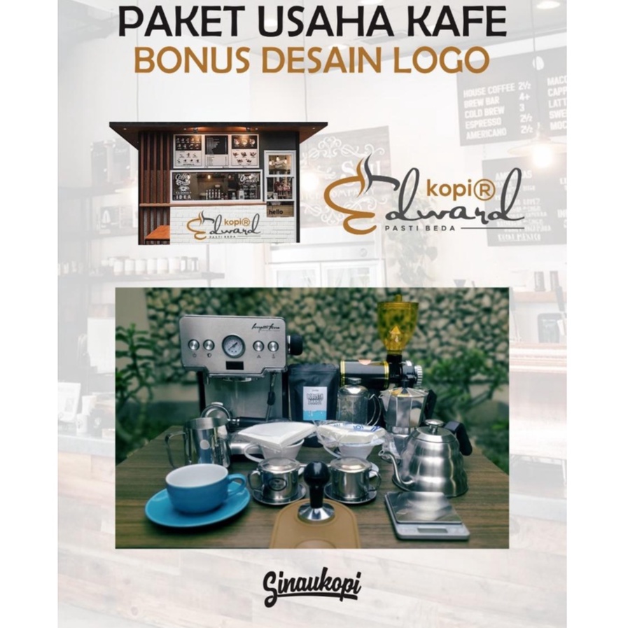 

paket usaha cafe