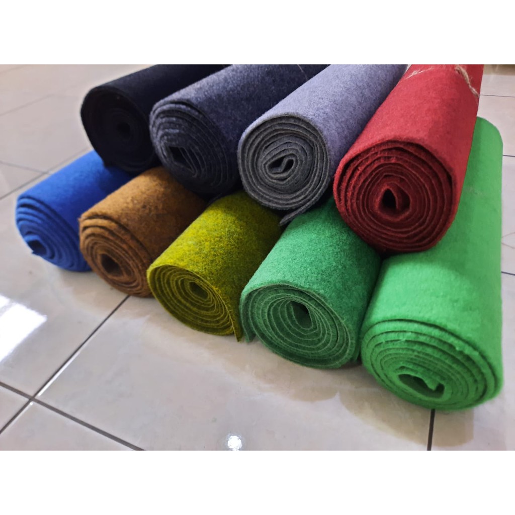 Karpet Bludru BENTLEY Bulu Tebal 1m x 2m, Karpet Brudu Murah Exhibition, Alas duduk, Alas Kasur-1