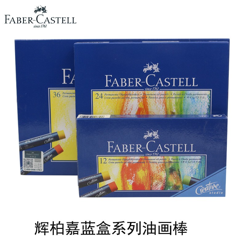 Faber Castell 24 Soft Pastels Goldfaber Studio Quality Crayon pastel Lunak Empuk